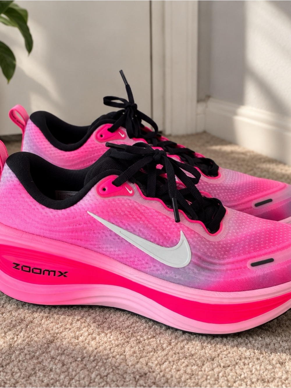 Nike Vomero Plus Pearl Pink Hyper Pink Running Shoes | Women’s Size 10